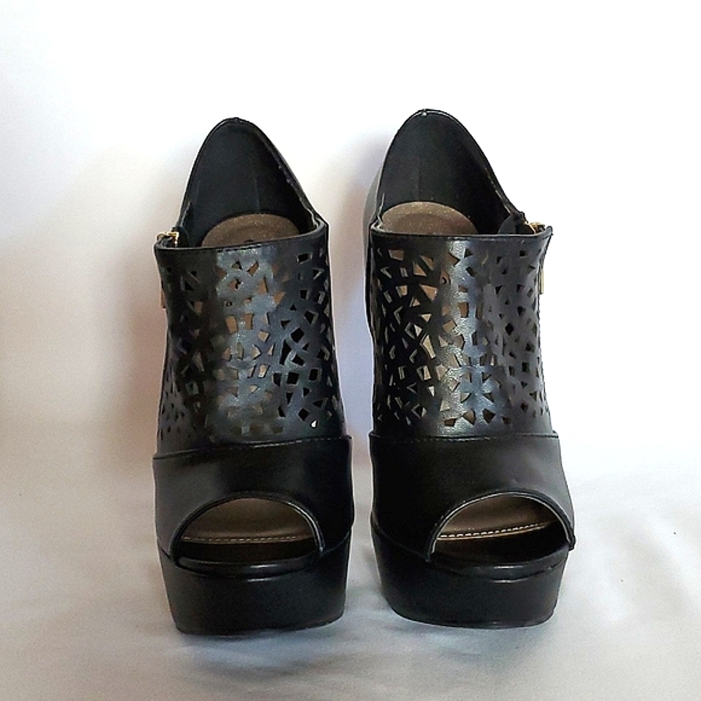 Qupid black stiletto pumps - Picture 2 of 9